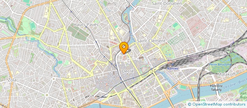 localisation de l'entreprise JRDE  NANTES