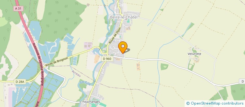 localisation de l'entreprise JRDN ELEC  BEIRE-LE-CHATEL