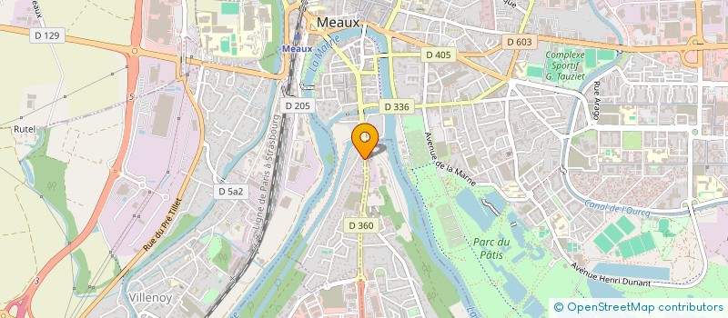 localisation de l'entreprise JREV GATTIMMO à MEAUX
