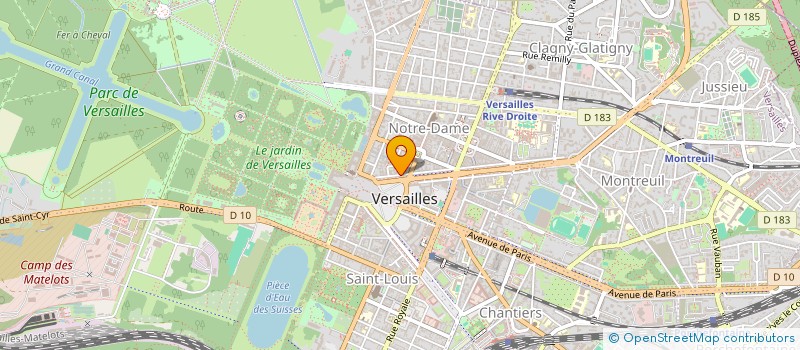 localisation de l'entreprise JRF AARPI à VERSAILLES