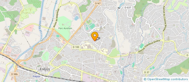 localisation de l'entreprise JRG à FREJUS