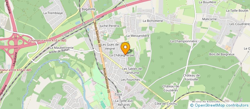 localisation de l'entreprise JRG EVENTS  VEIGNE