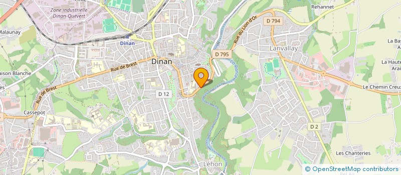 localisation de l'entreprise JRG IMMO  LANVALLAY