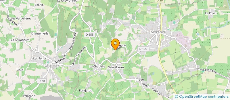 localisation de l'entreprise JRGS  MORANCE