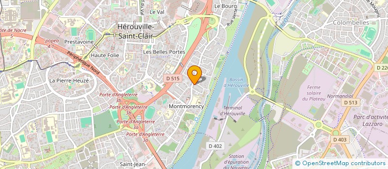 localisation de l'entreprise JRH EVOLUTION  HEROUVILLE-SAINT-CLAIR