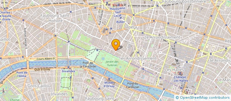localisation de l'entreprise JRH HOTEL à PARIS