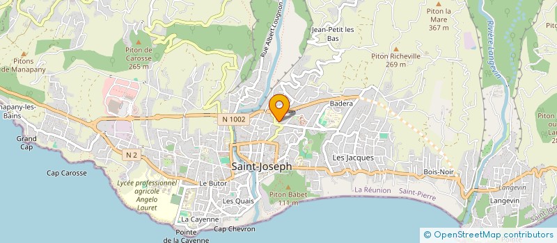 localisation de l'entreprise JRHL BOUTIKMG.COM à SAINT-JOSEPH