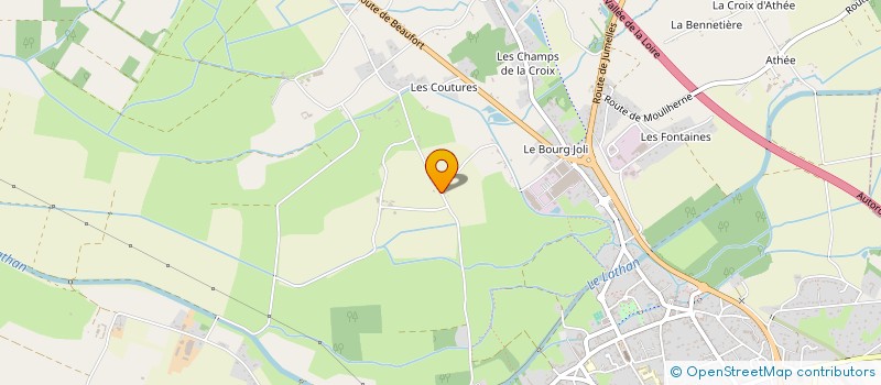 localisation de l'entreprise JRIMMO à GENNES-VAL-DE-LOIRE