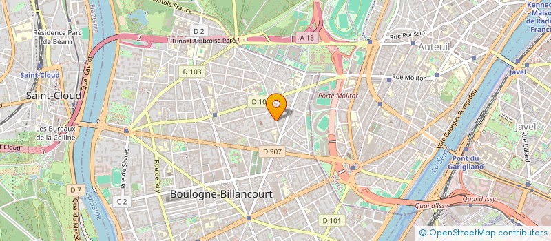 localisation de l'entreprise JRIVES CONSULTING à BOULOGNE-BILLANCOURT