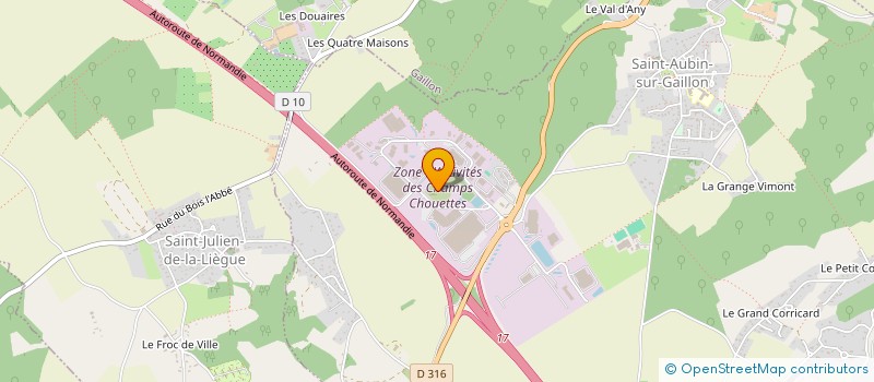 localisation de l'entreprise JRJE  SAINT-AUBIN-SUR-GAILLON