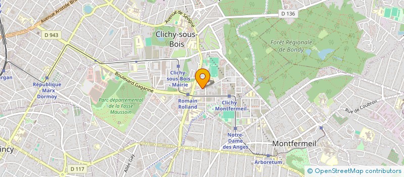 localisation de l'entreprise JRK SERVICES à CLICHY-SOUS-BOIS