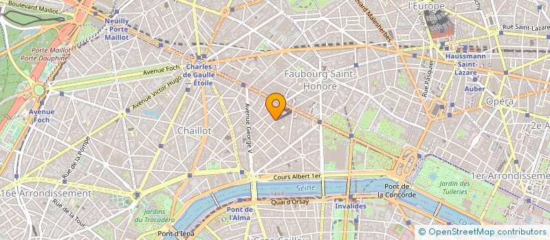 localisation de l'entreprise JRKF CREATION à PARIS
