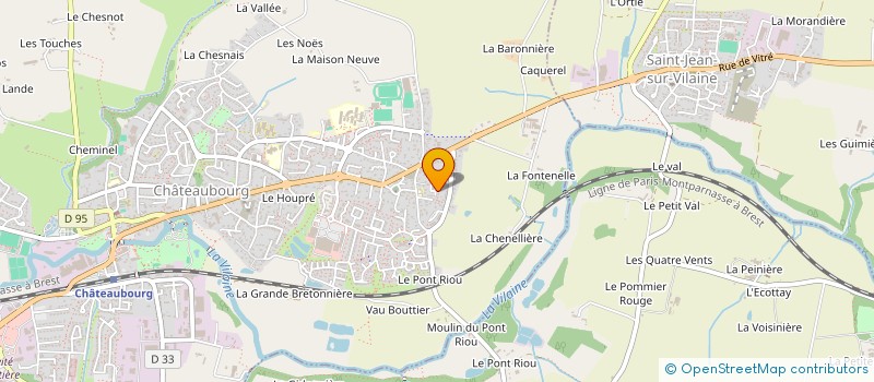 localisation de l'entreprise JRKMEL  CHATEAUBOURG