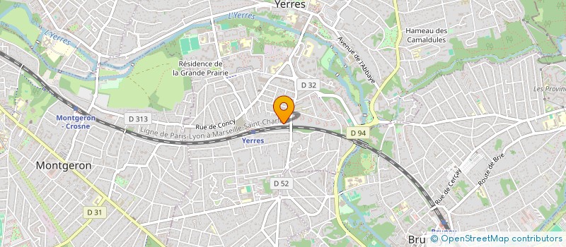 localisation de l'entreprise JRL à YERRES