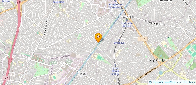 localisation de l'entreprise JRL AUBER  AULNAY-SOUS-BOIS