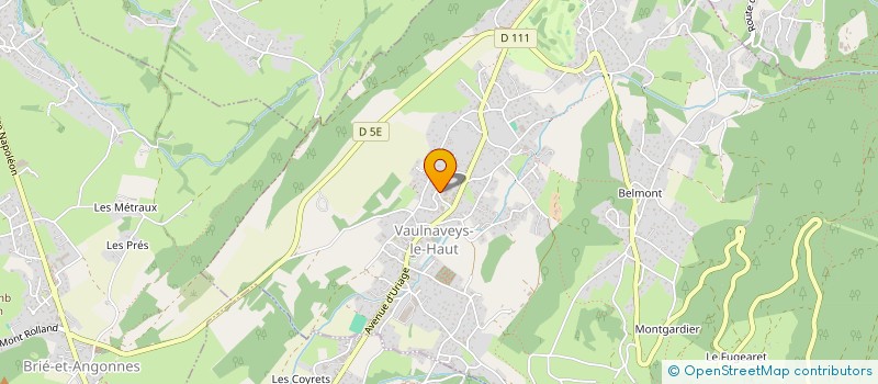 localisation de l'entreprise JRL HAPY IMMO  VAULNAVEYS-LE-HAUT