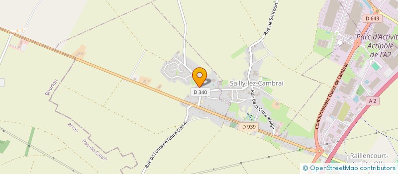 localisation de l'entreprise JRLC CAMBRAI  RAILLENCOURT-SAINTE-OLLE