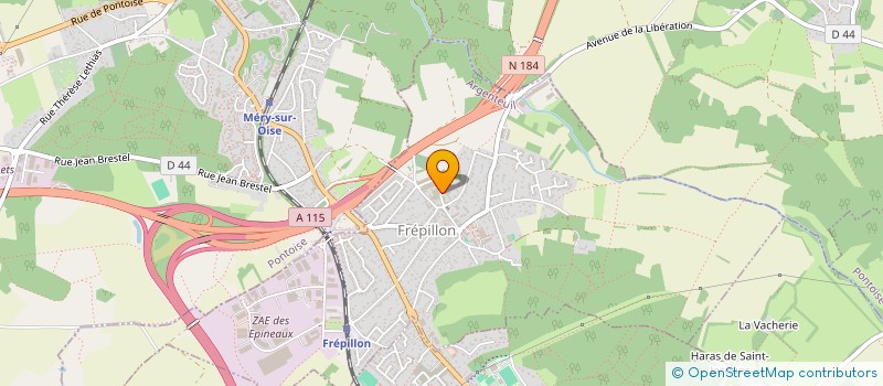 localisation de l'entreprise JRM FAMILY  FREPILLON