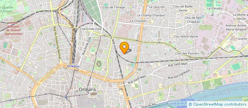 localisation de l'entreprise JRM FORMATION à ORLEANS