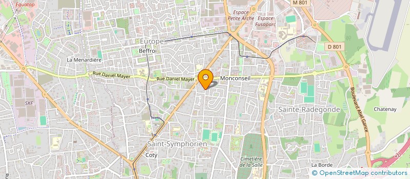 localisation de l'entreprise JRMC LIONNET  TOURS