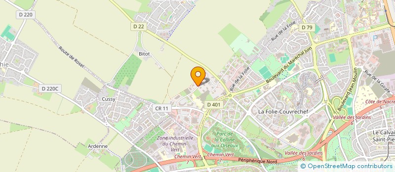 localisation de l'entreprise JRMG à SAINT-CONTEST