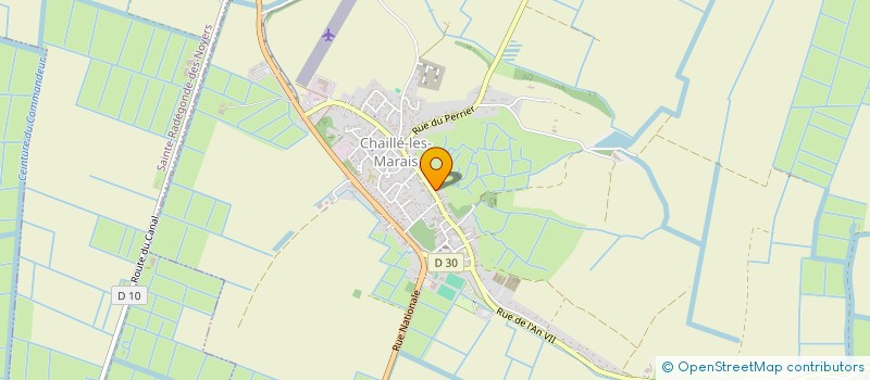 localisation de l'entreprise JRP-CONSEIL  CHAILLE-LES-MARAIS