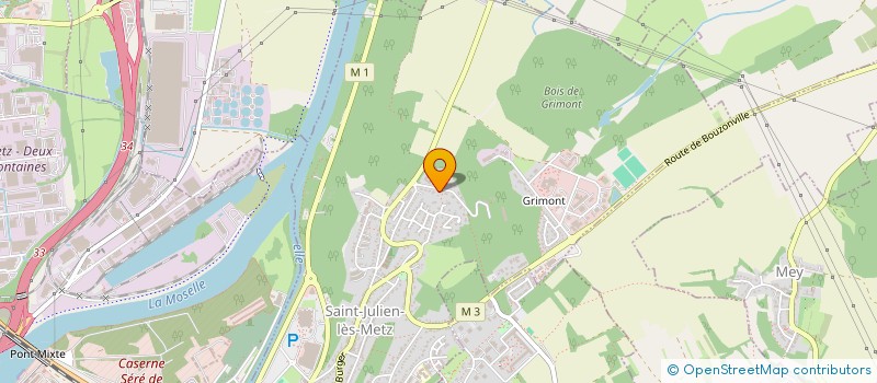 localisation de l'entreprise JRPA  SAINT-JULIEN-LES-METZ