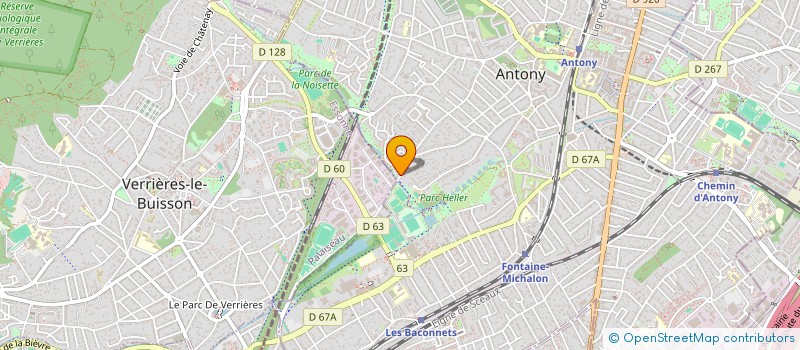 localisation de l'entreprise JRPARIS à ANTONY