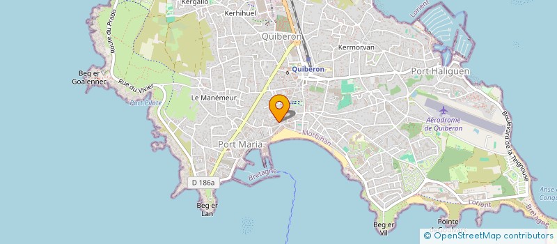 localisation de l'entreprise JRQUIB  QUIBERON