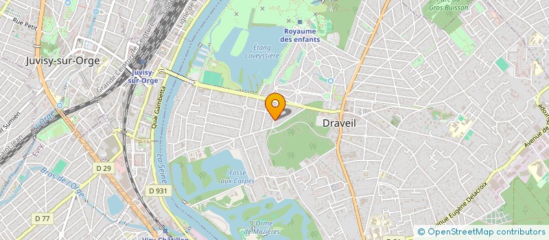 localisation de l'entreprise JRS COMMUNICATION à DRAVEIL