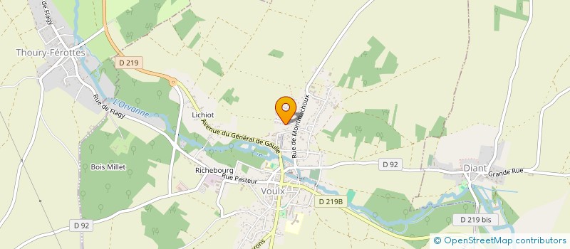 localisation de l'entreprise JRS-CONNECT  VOULX