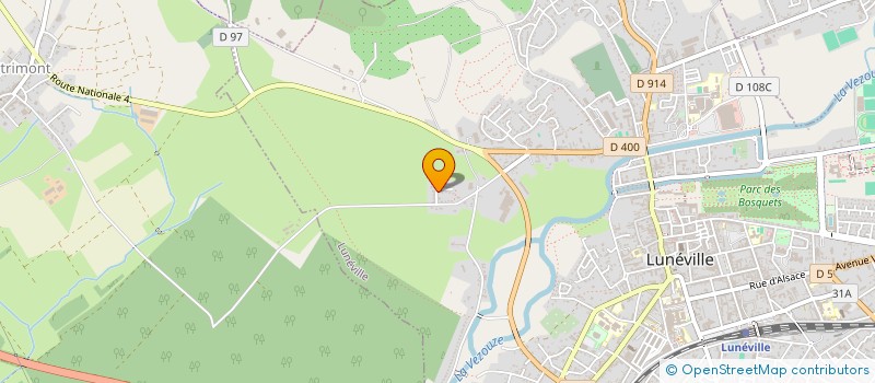 localisation de l'entreprise JRS DES CARMES  LUNEVILLE