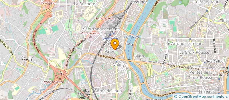 localisation de l'entreprise JRSH IMMO  LYON