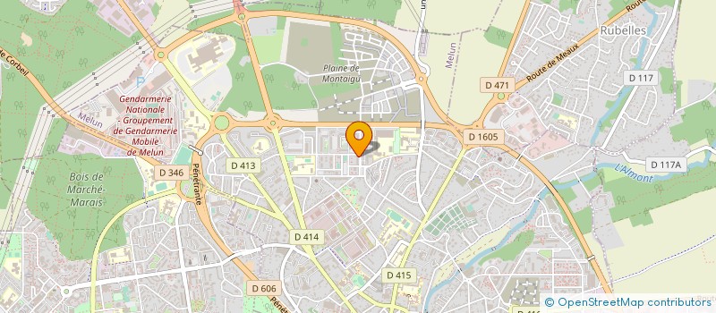 localisation de l'entreprise JRT à MELUN