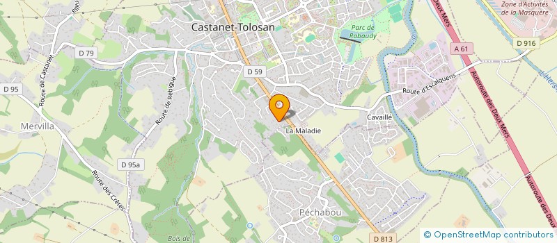 localisation de l'entreprise JRT MULTISERVICES à CASTANET-TOLOSAN