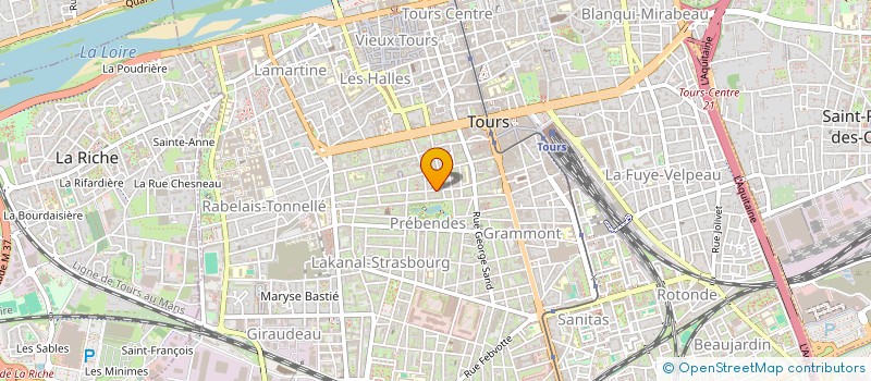 localisation de l'entreprise JRTM  TOURS