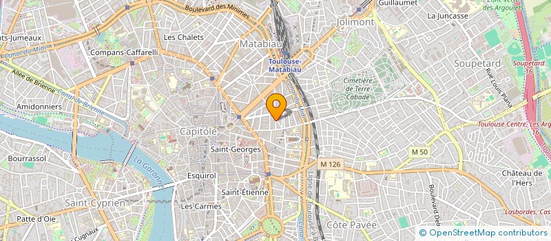 localisation de l'entreprise JRV CONSEIL à TOULOUSE