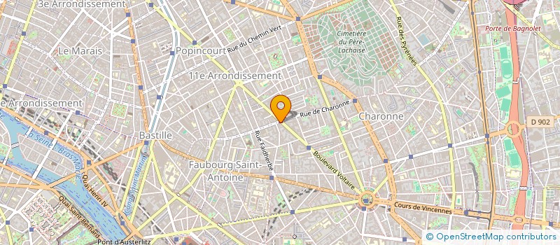 localisation de l'entreprise JS 11  PARIS