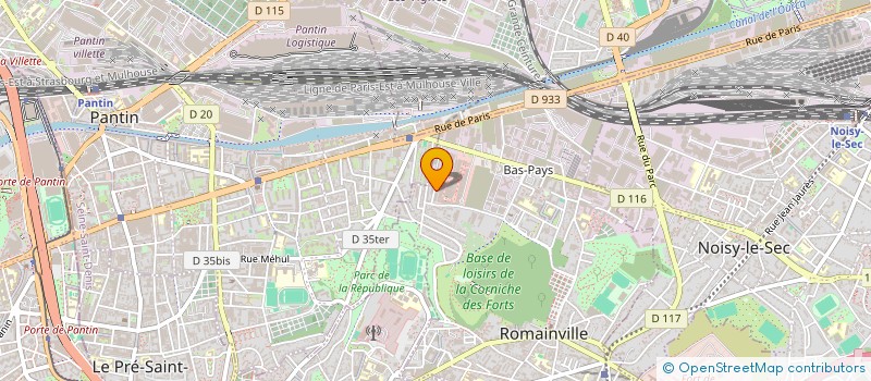 localisation de l'entreprise JS à ROMAINVILLE