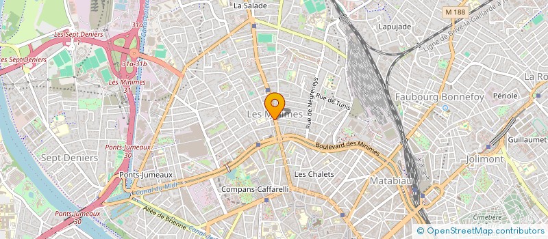 localisation de l'entreprise JS  TOULOUSE