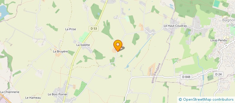localisation de l'entreprise JS AGRI EXPERTISE à RIVES D'ANDAINE
