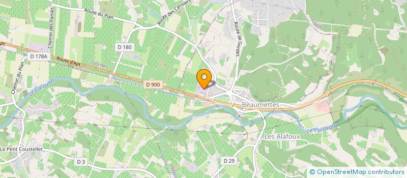 localisation de l'entreprise JS ARCHITECTE  BEAUMETTES