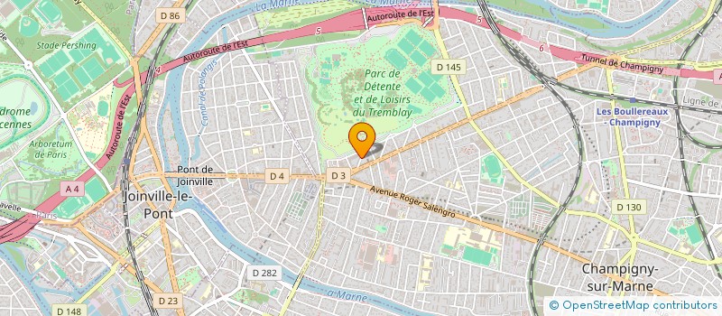 localisation de l'entreprise JS AUDIT à CHAMPIGNY-SUR-MARNE