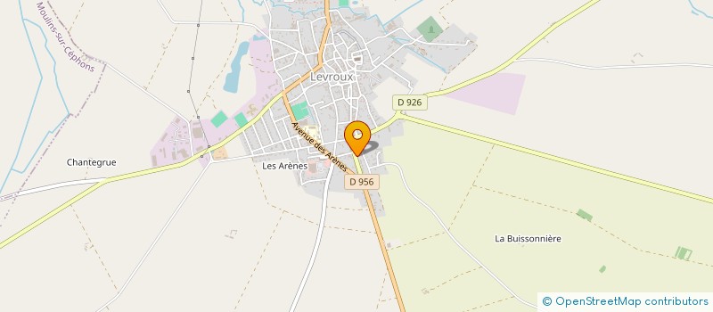 localisation de l'entreprise JS AUTO 36 à LEVROUX