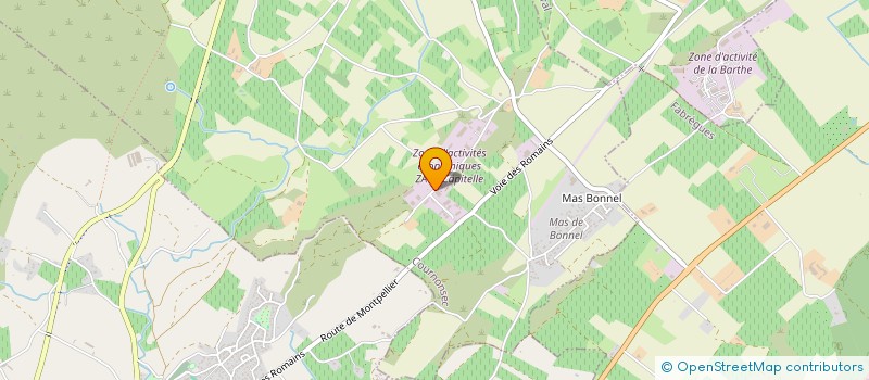 localisation de l'entreprise JS AUTO  COURNONSEC