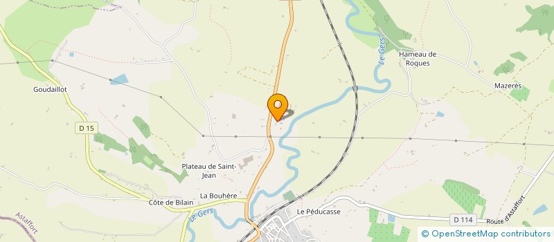 localisation de l'entreprise JS AUTOS à ASTAFFORT