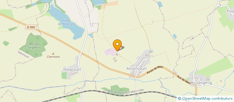 localisation de l'entreprise JS BATIMENT  ARRAINCOURT