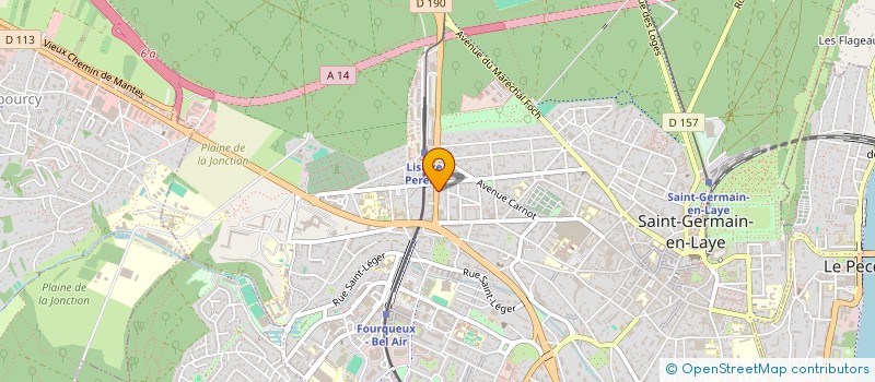 localisation de l'entreprise JS BUSINESS  SAINT-GERMAIN-EN-LAYE