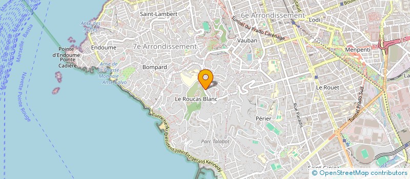 localisation de l'entreprise JS CAPITAL  MARSEILLE 7EME