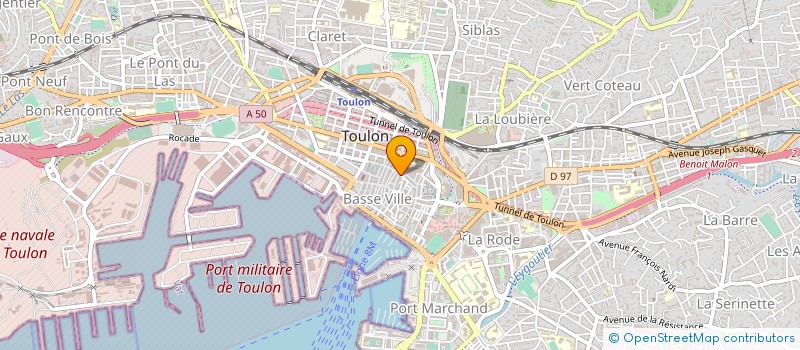 localisation de l'entreprise JS CFTC VAR JEUNES SYNDICALIST à TOULON